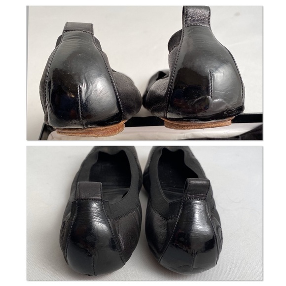 Chanel black classic elastic ballet flats 7 - Picture 5 of 15